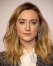 <p>Hate that inbetweeny stage when you're growing your hair out? Opt for loose waves and a soft side part like Saoirse Ronan to make it a deliberate look.</p>