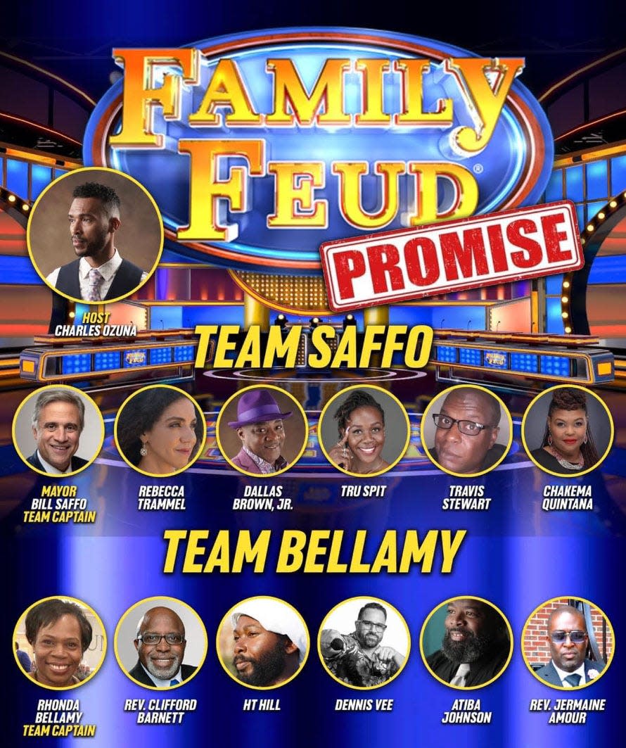 The Family Promise Feud fundraiser is Jan. 14 at the Community Arts Center.