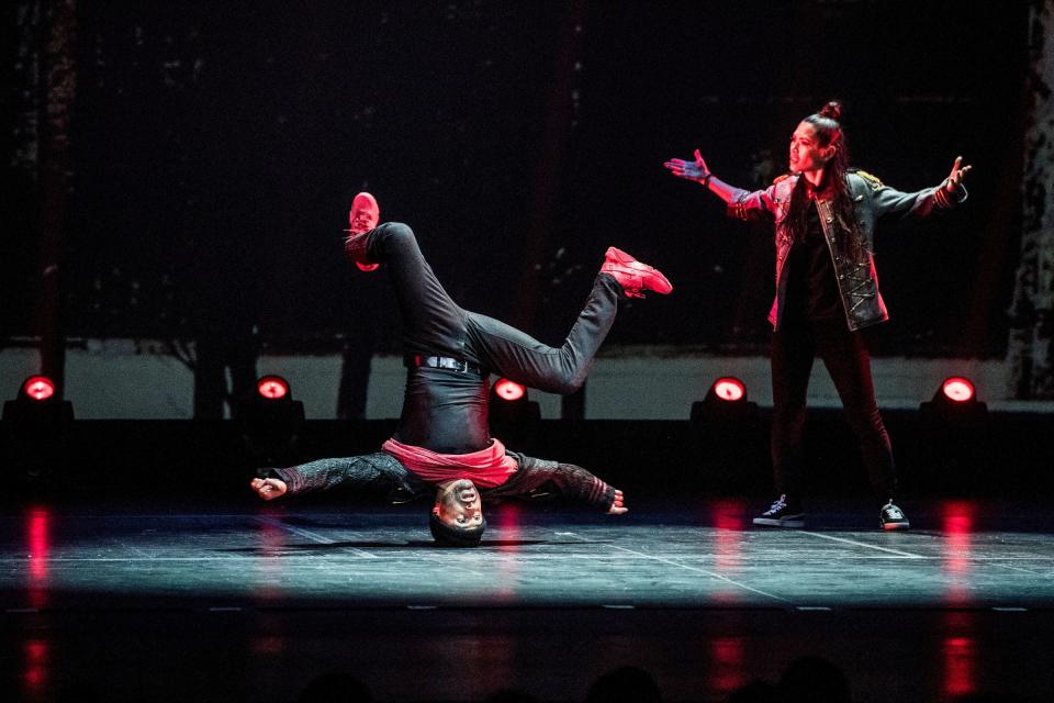 "The Hip Hop Nutcracker" includes street moves and acrobatic break dancing.