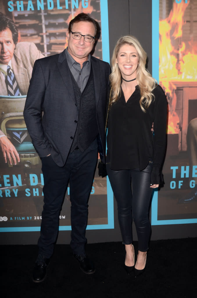 Saget and Rizzo at “The Zen Diaries of Garry Shandling” Premiere in March 2018. - Credit: David Edwards / MEGA