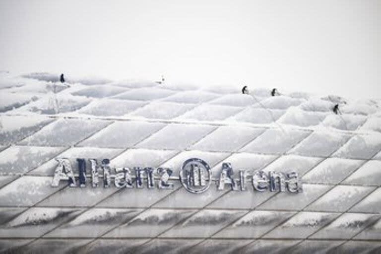 Los trabajadores del Allianz Arena 