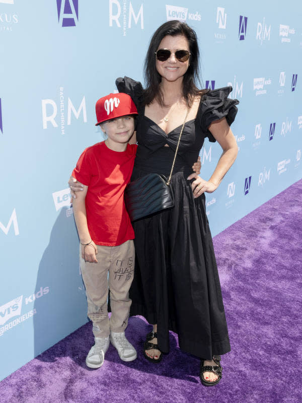 Tiffani Thiessen and son Holt<p>IMAGO/ZUMA Wire/Billy Bennight</p>