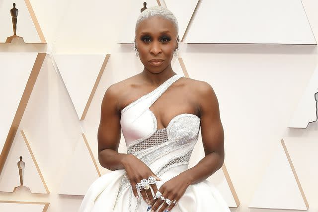 <p>Amy Sussman/Getty Images</p> Cynthia Erivo at the 2020 Academy Awards