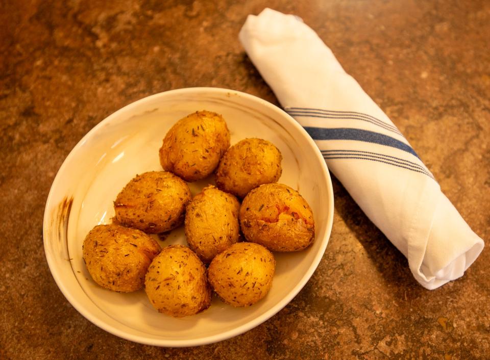 Baby Thyme Potatoes were a specialty at the Moran Square Diner.