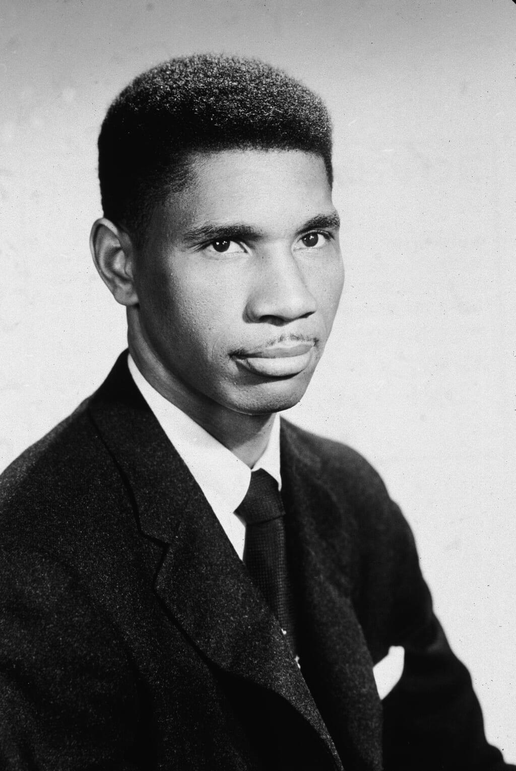 Studio portrait of slain American civil rights activist Medgar Evers (1925 – 1963) early 1960s. (Photo by Hulton Archive/Getty Images)