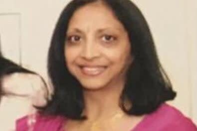 <p>Hansa Patel, 62, was found suffering from head injuries at the terraced home </p> (Handout)