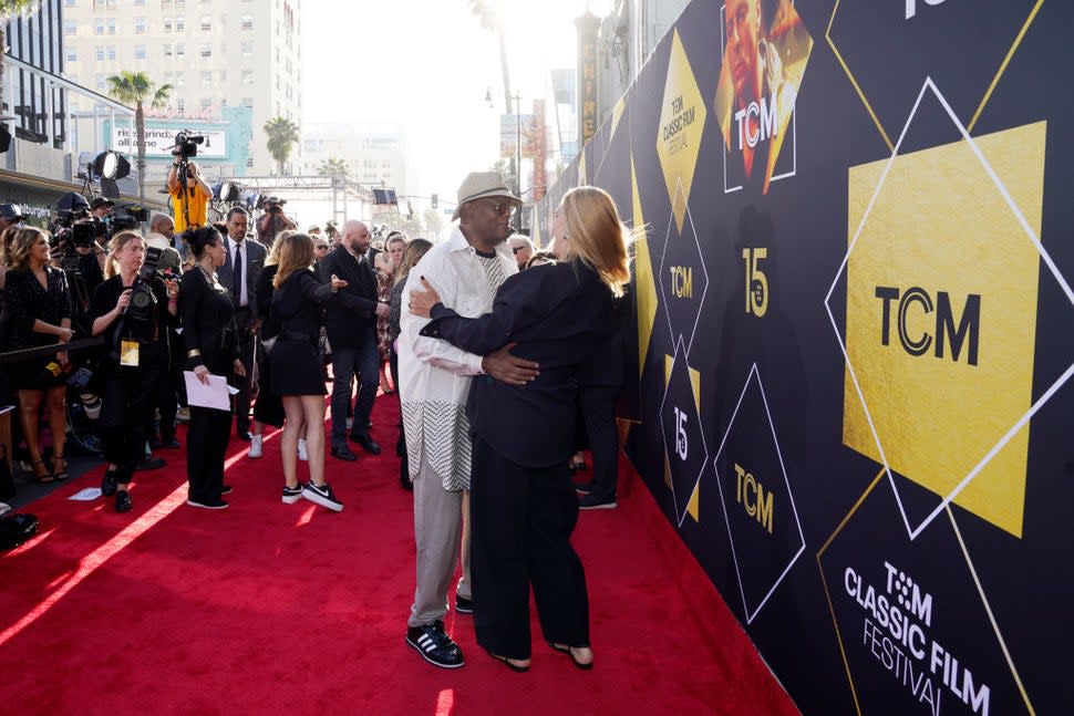 Samuel L Jackson and Uma Thurman