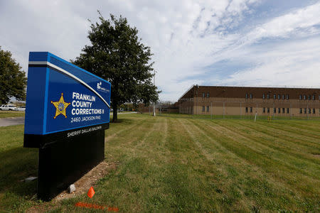 FILE PHOTO - The Franklin County Corrections II facility is seen in Columbus, Ohio, U.S. October 10, 2017. REUTERS/Paul Vernon/File Photo