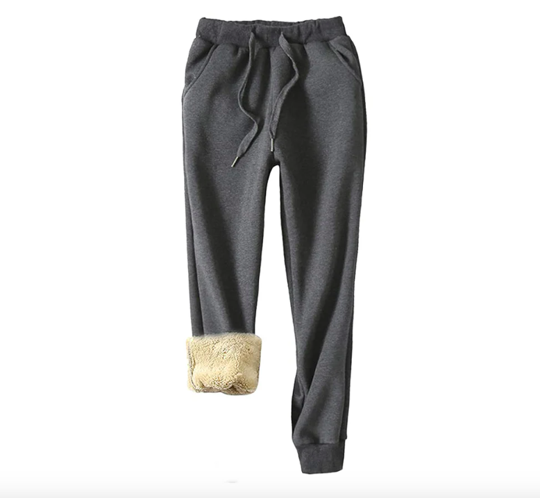 5) Sherpa Lined Sweatpants