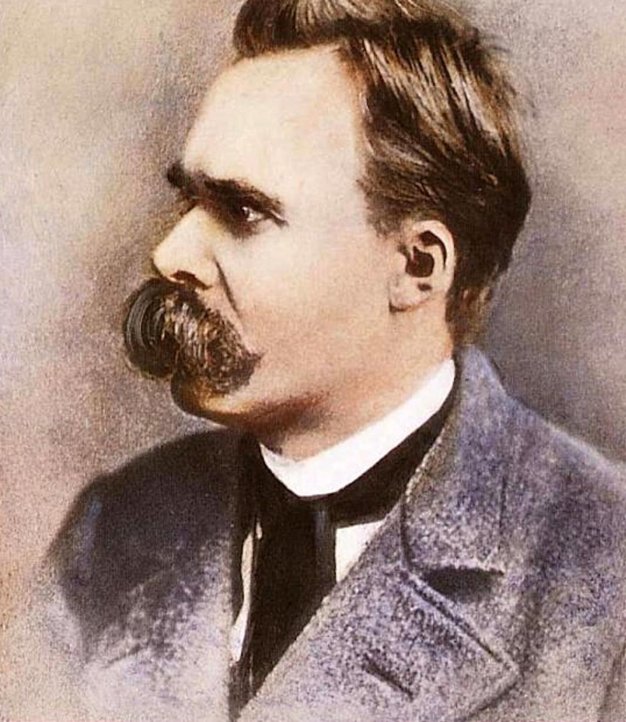 Portrait of Friedrich Nietzsche