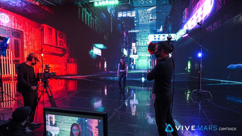 擴大電影市場佈局，HTC VIVE Mars CamTrack虛擬製作解決方案將於美國、台灣等地上市
