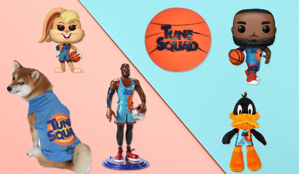 Space Jam: A New Legacy boasts a collectibles bonanza that harkens back to '90s blockbusters (Photo: Walmart)