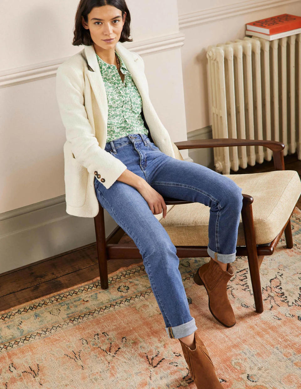 These top-rated jeans are the staple you need for spring. (Boden)
