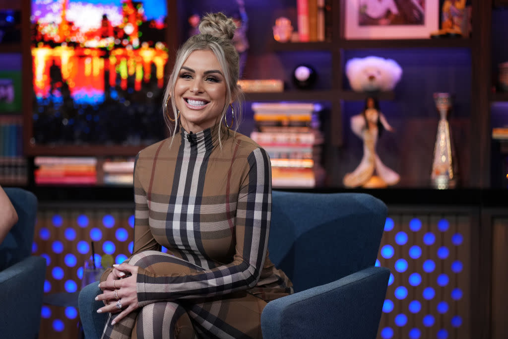 WATCH WHAT HAPPENS LIVE WITH ANDY COHEN -- Episode 18160 -- Pictured: Lala Kent -- (Photo by: Charles Sykes/Bravo/NBCU Photo Bank via Getty Images)