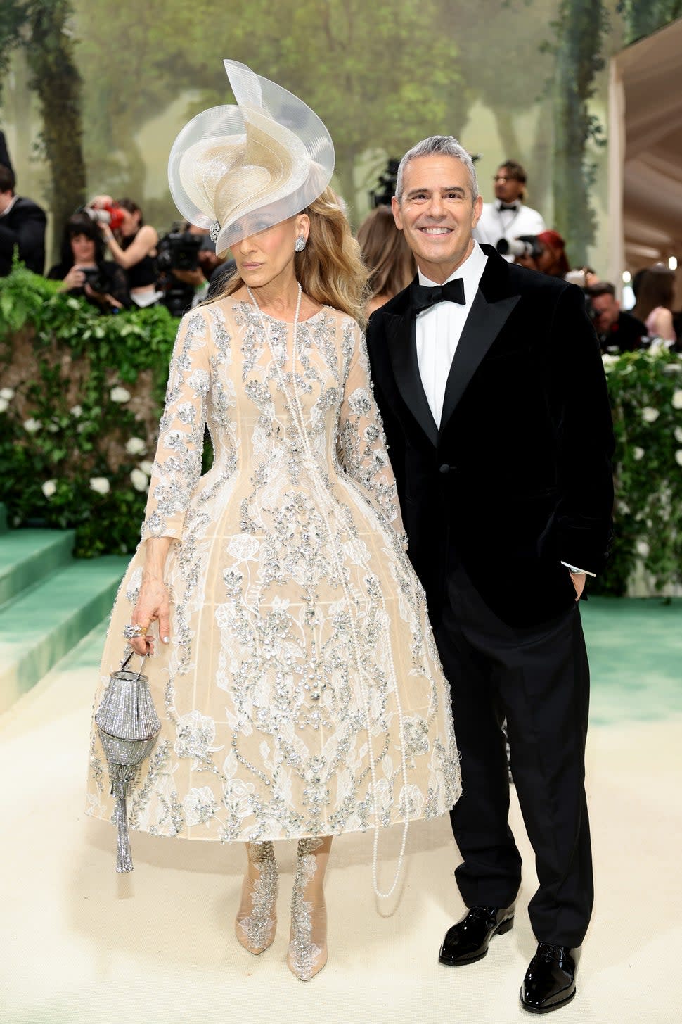 Sarah Jessica Parker and Andy Cohen