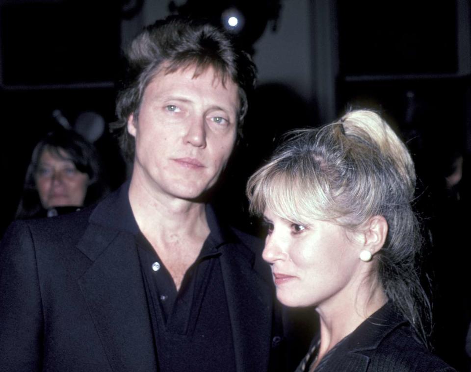 Christopher Walken and Georgianne Walken during Party for the Opening Night of "Edmund Kean" at Players Club in New York City, New York, United States