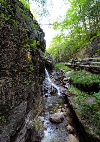 <p>Getty Images</p> Franconia Falls