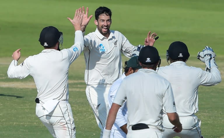 Will Somerville's trio of wickets secured the Black Caps' first away series win against Pakistan since 1969