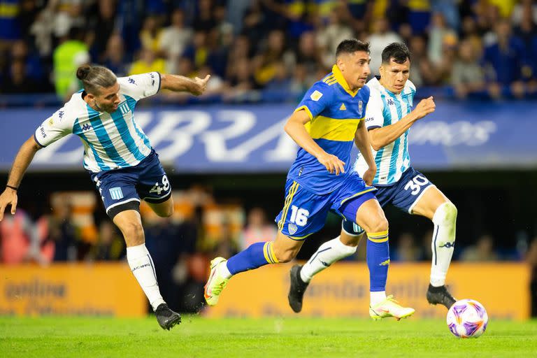 La última vez que Boca y Racing se enfrentaron fue por la Liga Profesional 2023 y ganó el xeneize por 3 a 1