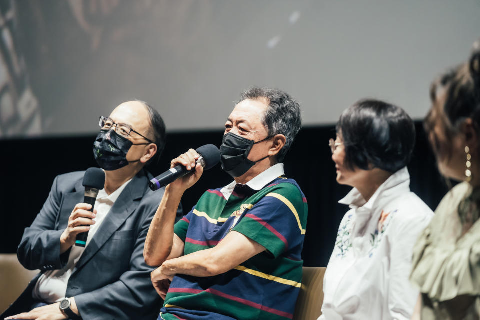 朱延平導演談及當年拍此片有許多感觸。（圖／國家影視聽中心）