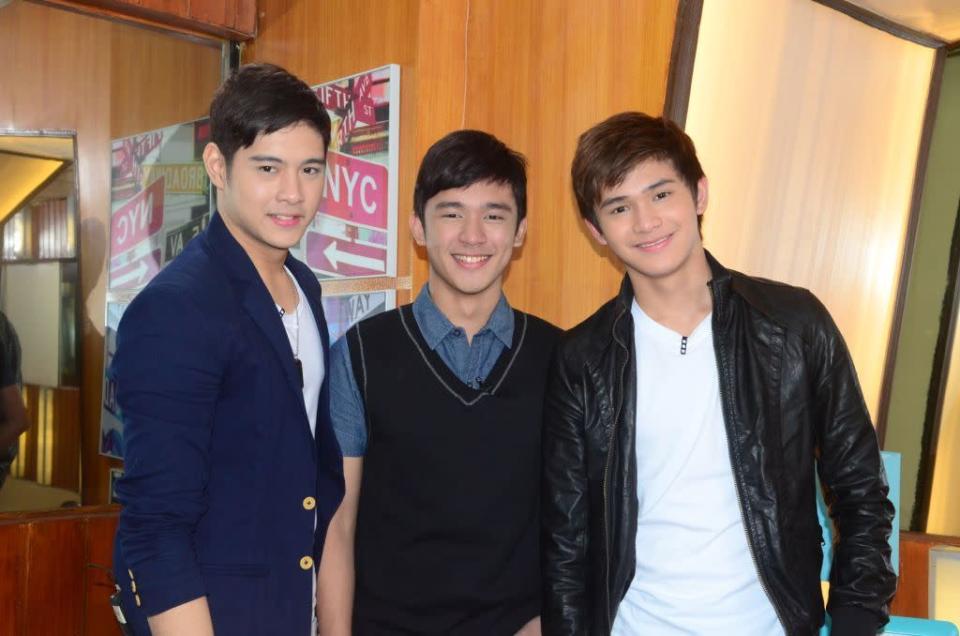 Jeric Gonzales, Mikoy Morales, and Ruru Madrid