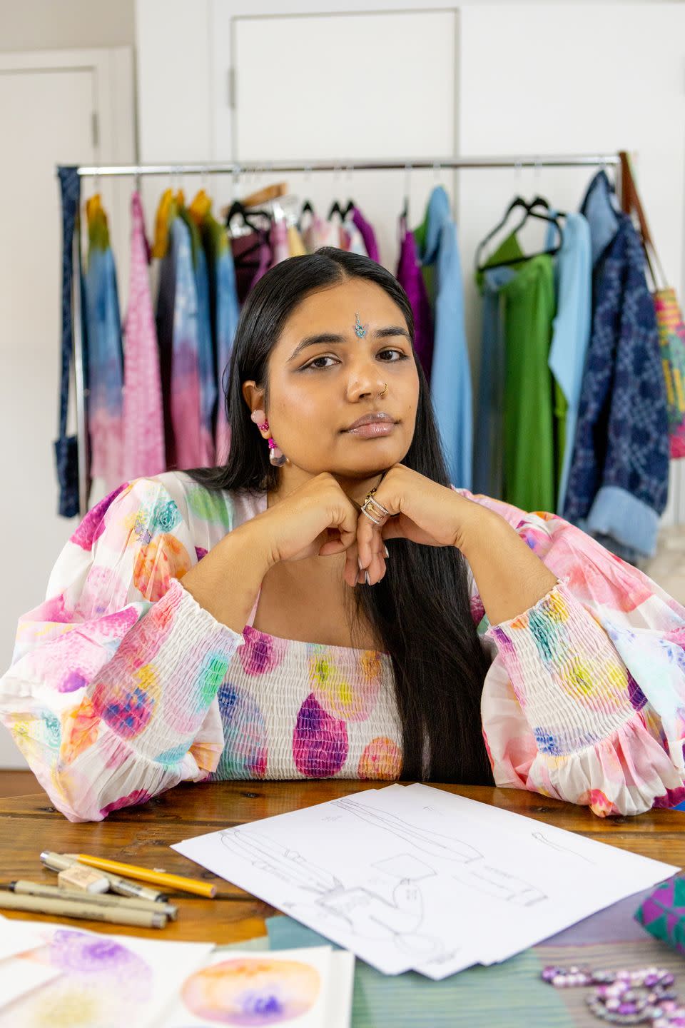 designer sheena sood of abacaxi