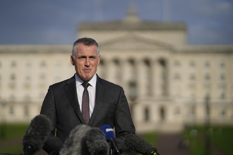 Sinn Fein Executive Office Minister Declan Kearney (Niall Carson/PA) (PA Wire)