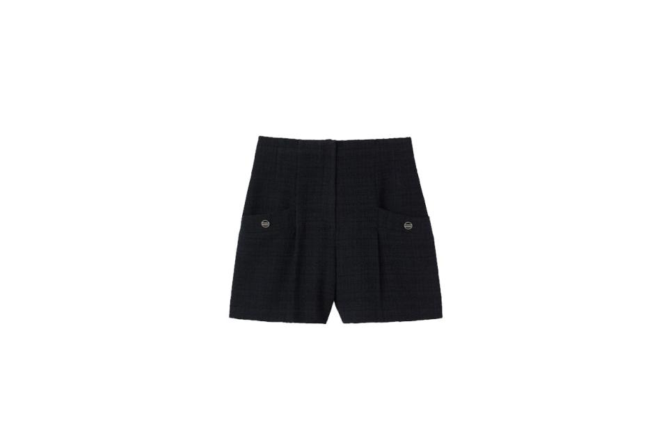Sandro Tweed High-Waisted Shorts HK$1,990