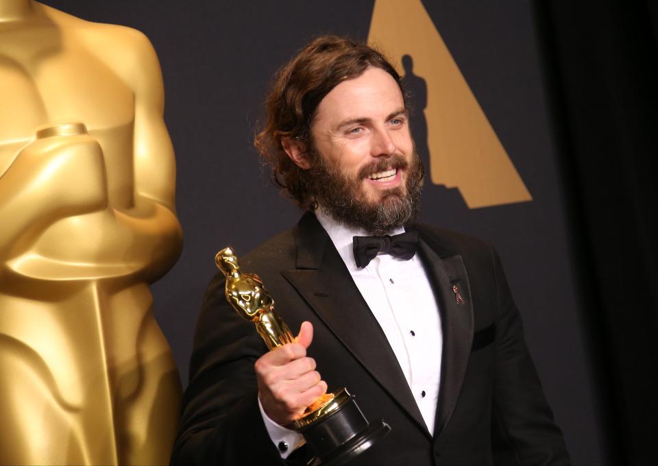 Casey Affleck ganó su primer Óscar como Mejor Actor por la película 'Manchester By The Sea,' en 2017 (Getty Images)