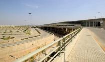 A general view of the parking area and the terminal building of the newly built airport in Islamabad, Pakistan May 6, 2017. REUTERS/Caren Firouz