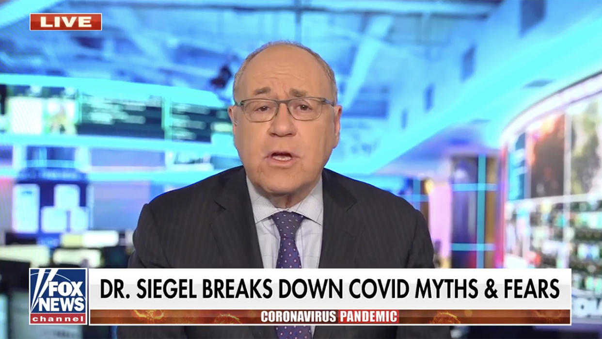 Dr. Marc Siegel on Fox & Friends.