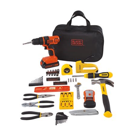 Stanley Black+Decker 20-Volt Max 85-Piece Drill Kit (Photo: Walmart)