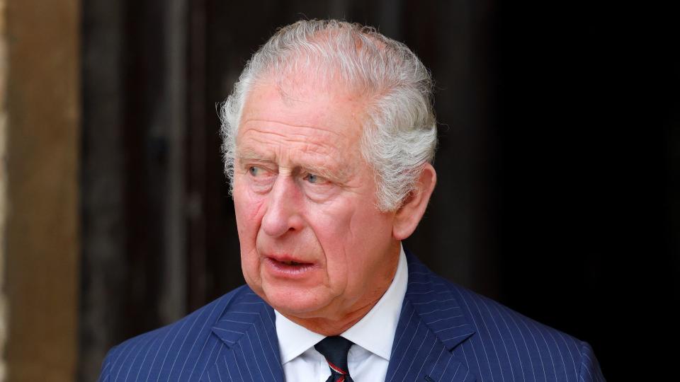 Prince of Wales attends a Service of Thanksgiving for the life of Prince Philip, Duke of Edinburgh at Westminster Abbey on March 29, 2022