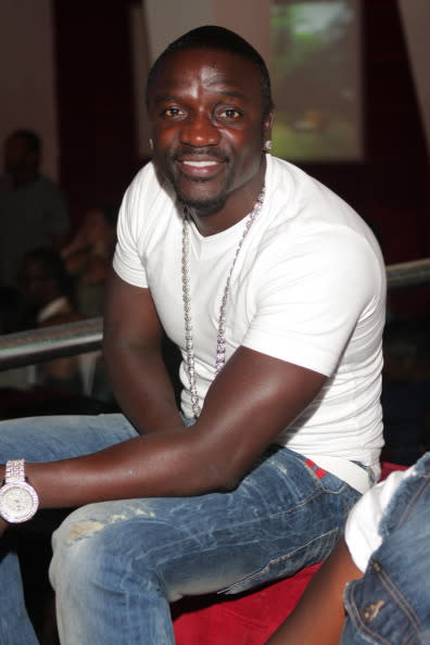 American R&B and hip hop recording artist, songwriter, record producer and businessman Akon turned 40 in April 2013