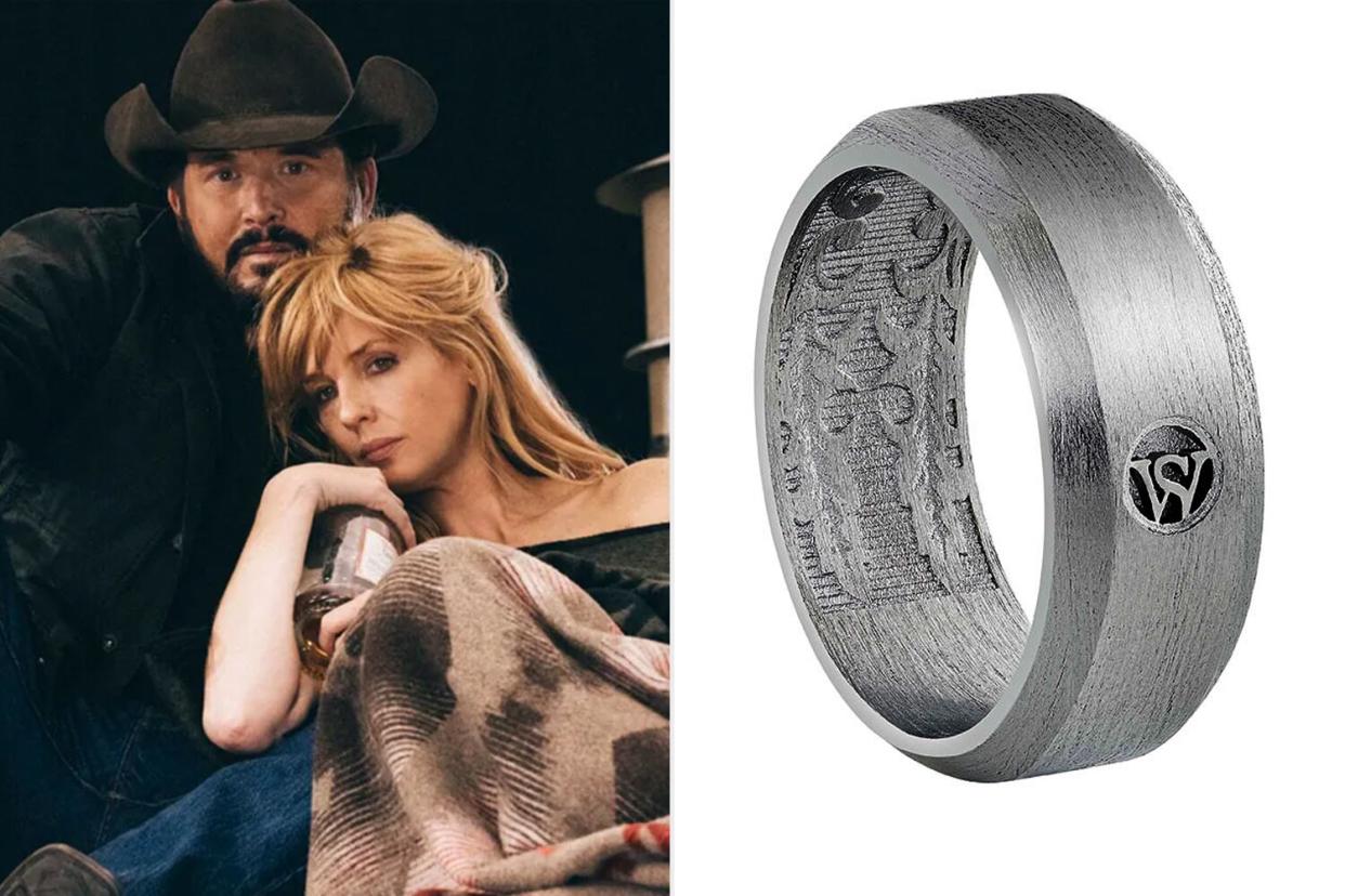 Rip and Beth Yellowstone inspired ring