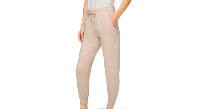 Lululemon Warm Down Jogger Soft Touch Heathered Gray Pants Women's