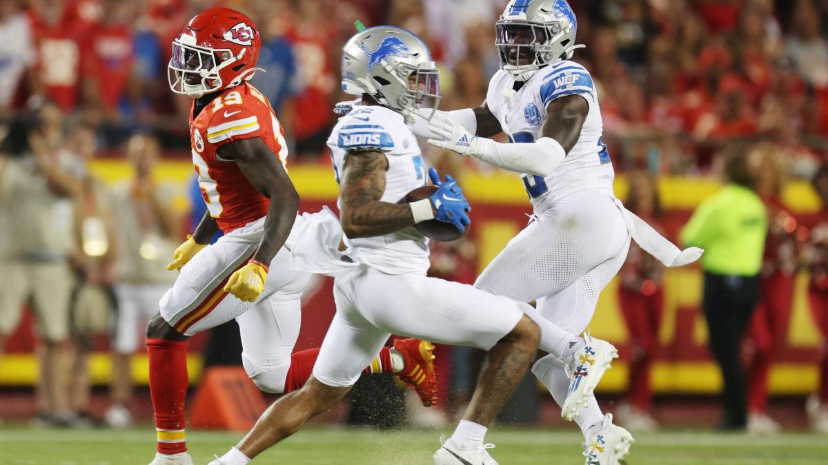 NFL's Lions-Chiefs season opener averages 26.8 million viewers, up 24% from  last season