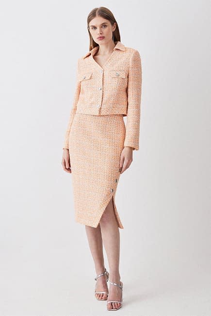 Karen Millen tweed skirt