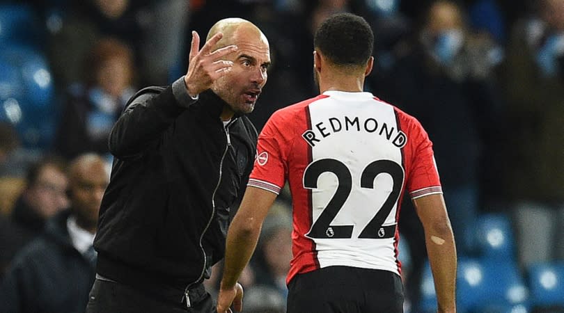   Nathan Redmond Pep Guardiola 