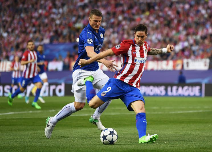 Huth was important for Leicester in the first leg against Atletico