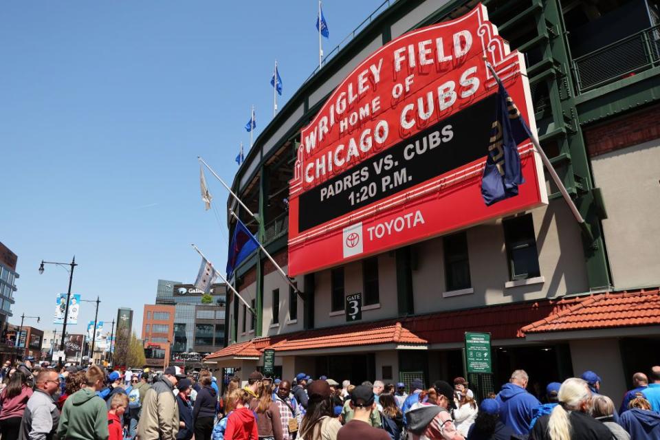 san diego padres v chicago cubs