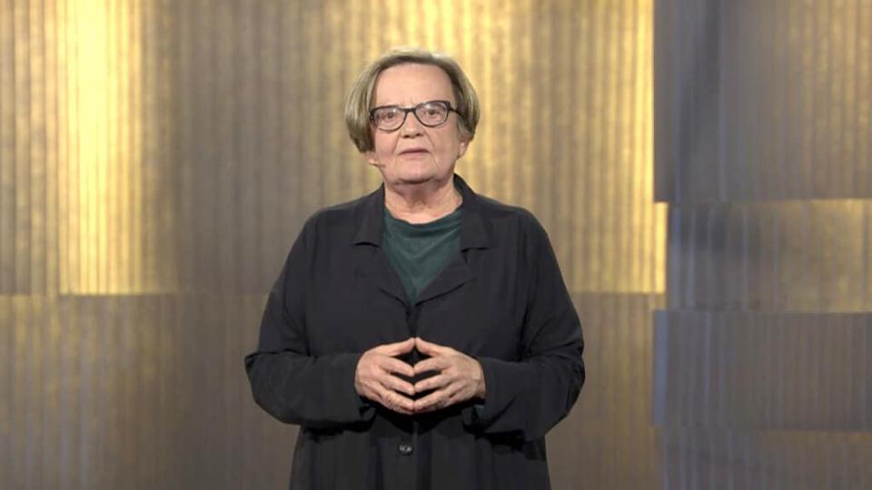 Agnieszka Holland at the 34th European Film Awards (Photo by Getty Images/Getty Images for EFA)