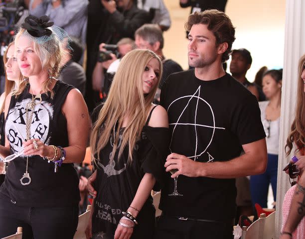 <p>Jerritt Clark/Getty Images</p> Avril Lavigne, Brody Jenner