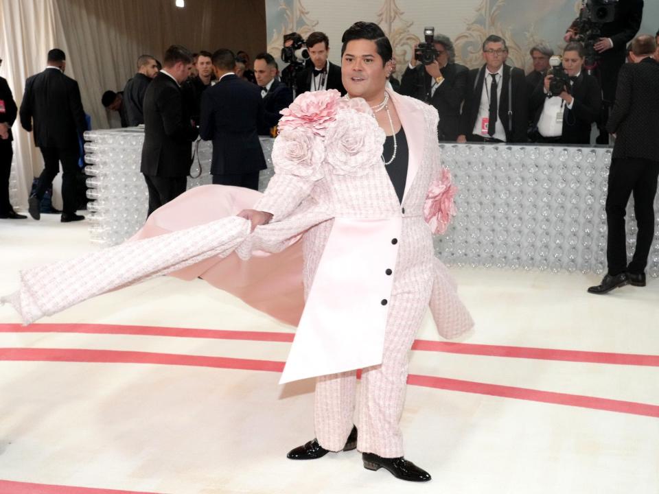 Harvey Guillén attends the 2023 Met Gala.