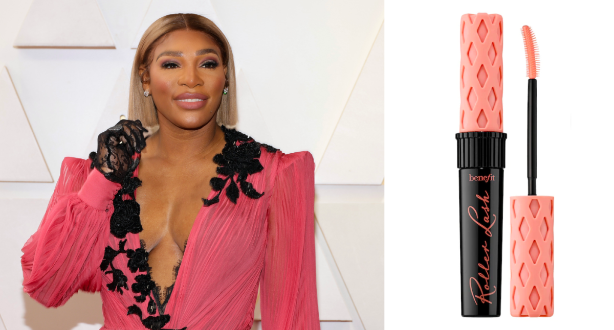 Serena Williams used $36 Benefit Cosmetics Roller Lash Mascara for