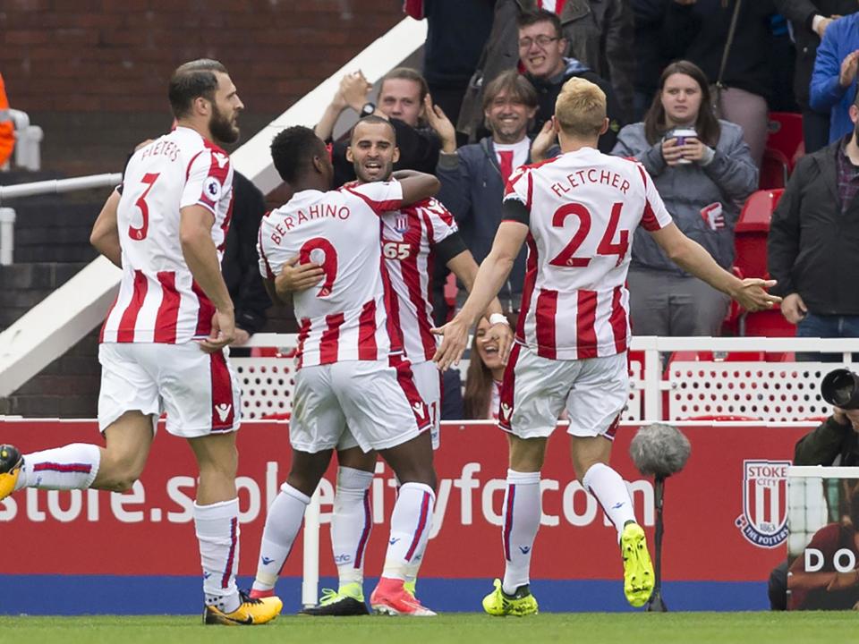 Debut goal for Rodriguez proved enough for Stoke to beat Arsenal: Getty