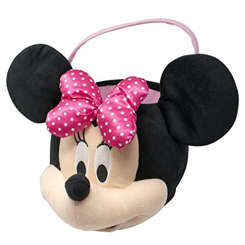 6) Minnie Mouse Jumbo Plush Easter Basket