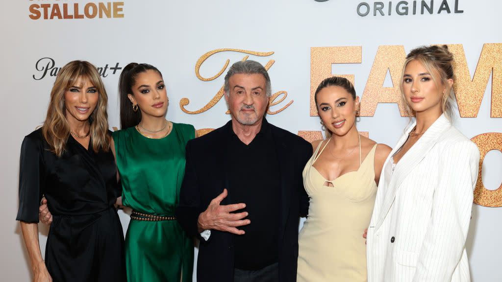 the family stallone red carpet  reception