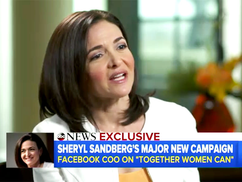 WATCH: Sheryl Sandberg Launches 'Together Women Can' Campaign, Says She Had to 'Dig Deep' After Husband's Death| Untimely Deaths, Lean In, Good Morning America, Amy Robach, Sheryl Sandberg