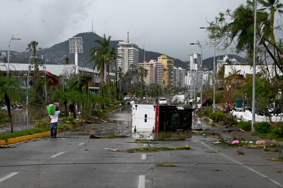 <p>ACAPULCO, MEXICO - OCTUBRE 25, 2023(Photo by FRANCISCO ROBLES/AFP via Getty Images)</p> 